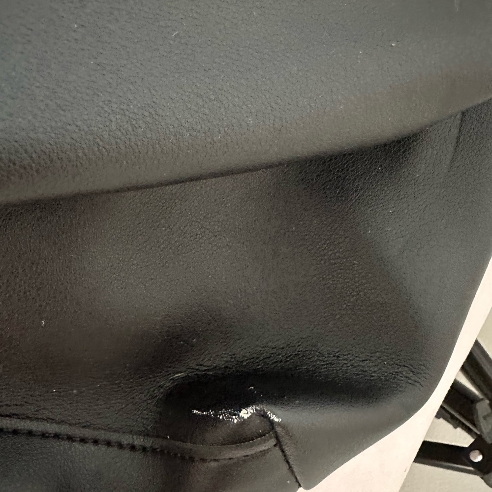 Zara Black tote with extra pouch and strap - Picture 2 of 2